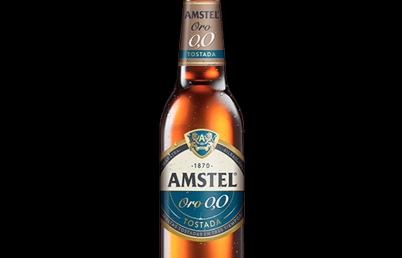 AMSTEL ORO 0,0%  SIN ALCOHOL 33 cl