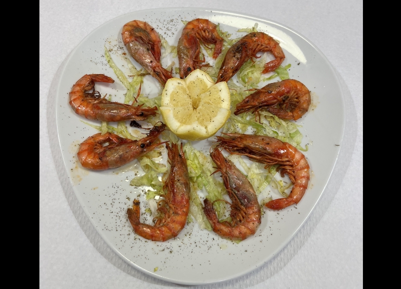 GAMBAS A LA PLANCHA