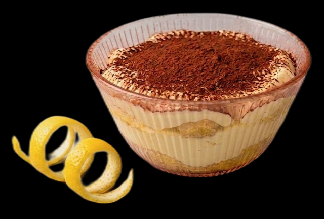 TIRAMIS� A LA CREMA DE LIMONCELLO CASERA